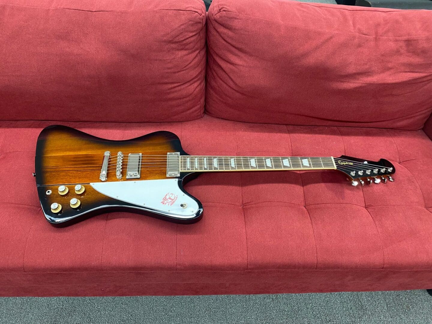 Epiphone Firebird VintageSunburst 2023年製 Epiphone Inspired by Gibson Firebird Electric Guitar 2023