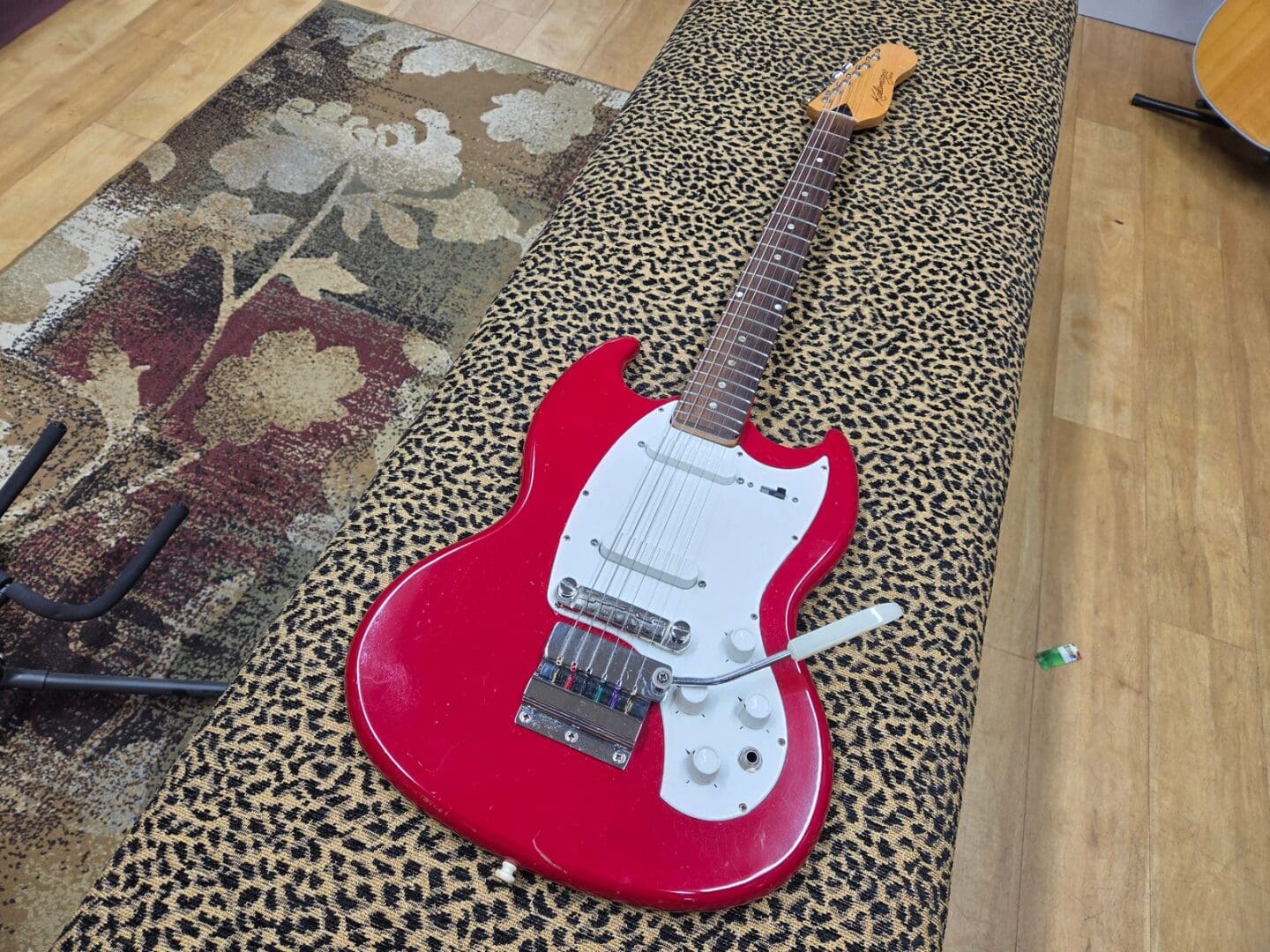 Kalamazoo KG-2A Electric Guitar 1960s - Red - Victor Litz