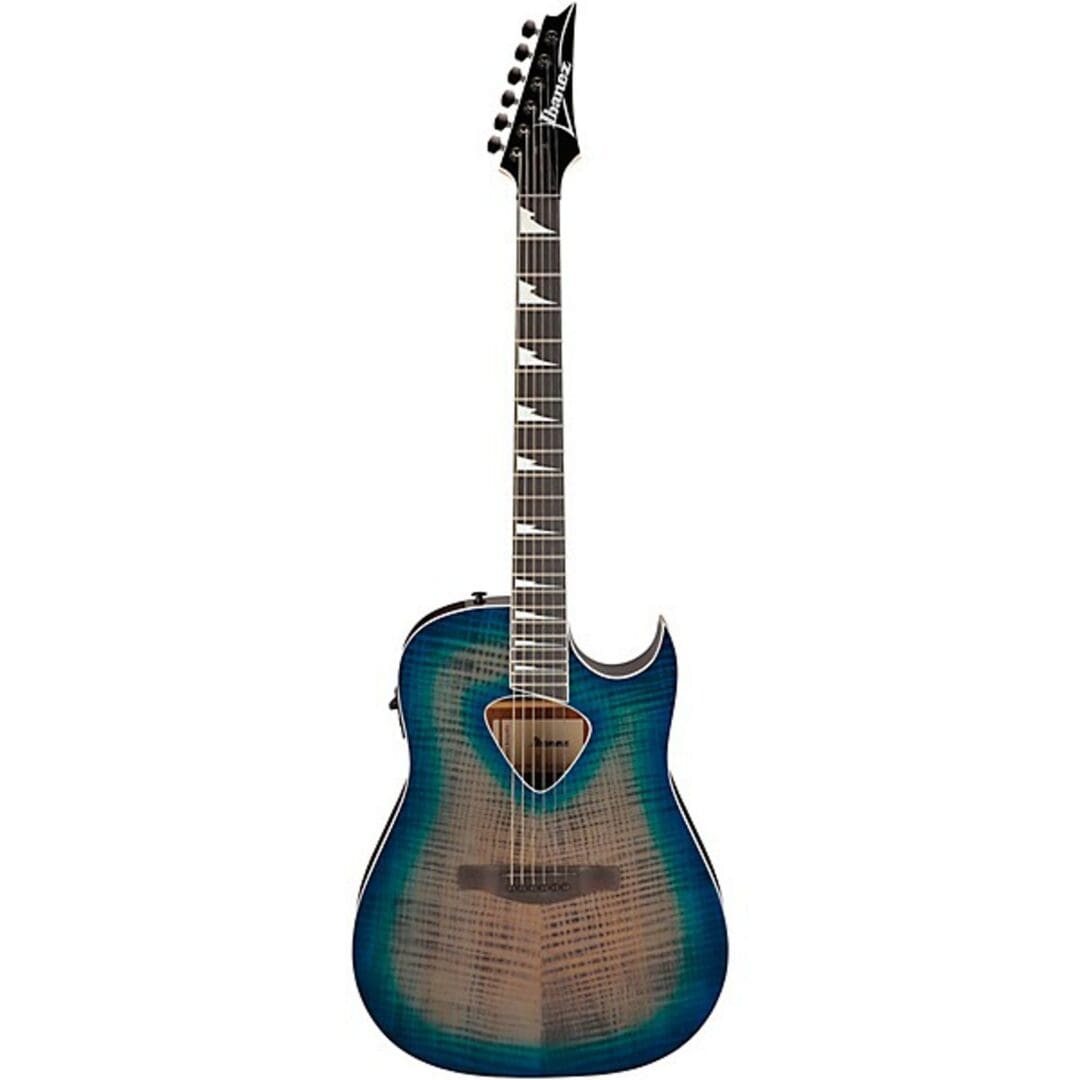 54 アンスリウムEquatorナイトバット×ドリームビルダー　オープンサイナス Ibanez ALT50FA Altstar Dreadnought Acoustic-Electric Guitar - Blue
